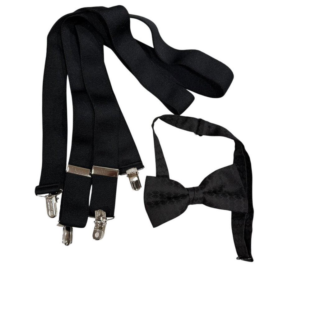 Philip Stuart Formalwear Accessory Set Ties Studs Braces Cummerbund Prom Wedding
